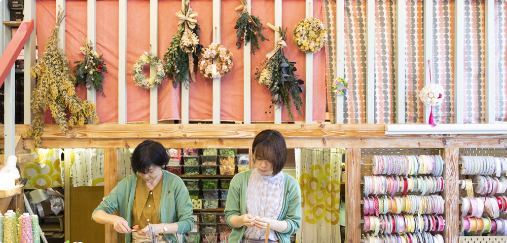 プリザーブドフラワー専門店　プンダミリア